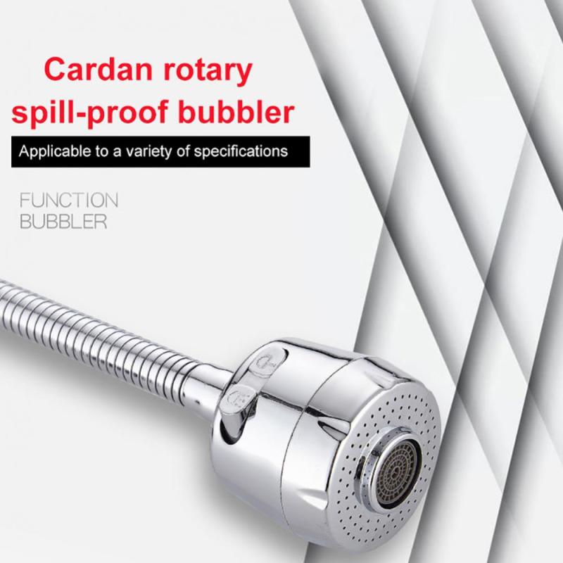 Гибкая насадка на 360 градусов, излив, экономия воды, смеситель для кухонной мойки, удлинитель, универсальный адаптер, спринклерный фильтр для душа