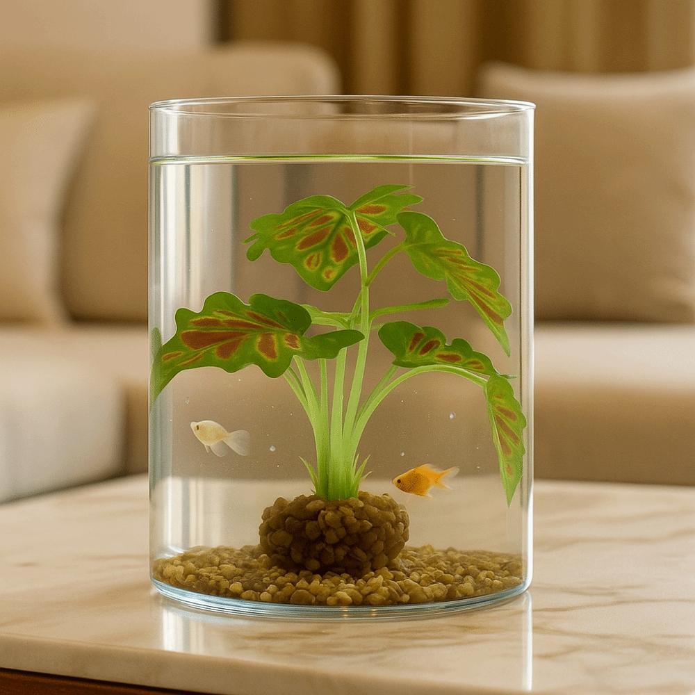 Small Artificial Underwater Plants Plastic Artificial Grass Ornament Small Ponds