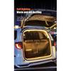 LED Car Trunk Light Strip Automatic On/Off Sensor Ambient Light Bar Waterproof Concealed Installation for Auto Decor Accessories
