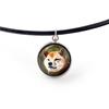 Shiba Inu, Japanese Small Size Dog, Japanese Brushwood Dog - necklace pendant with your photo, handmade, handcrafted jewelry by Art-Dog brand