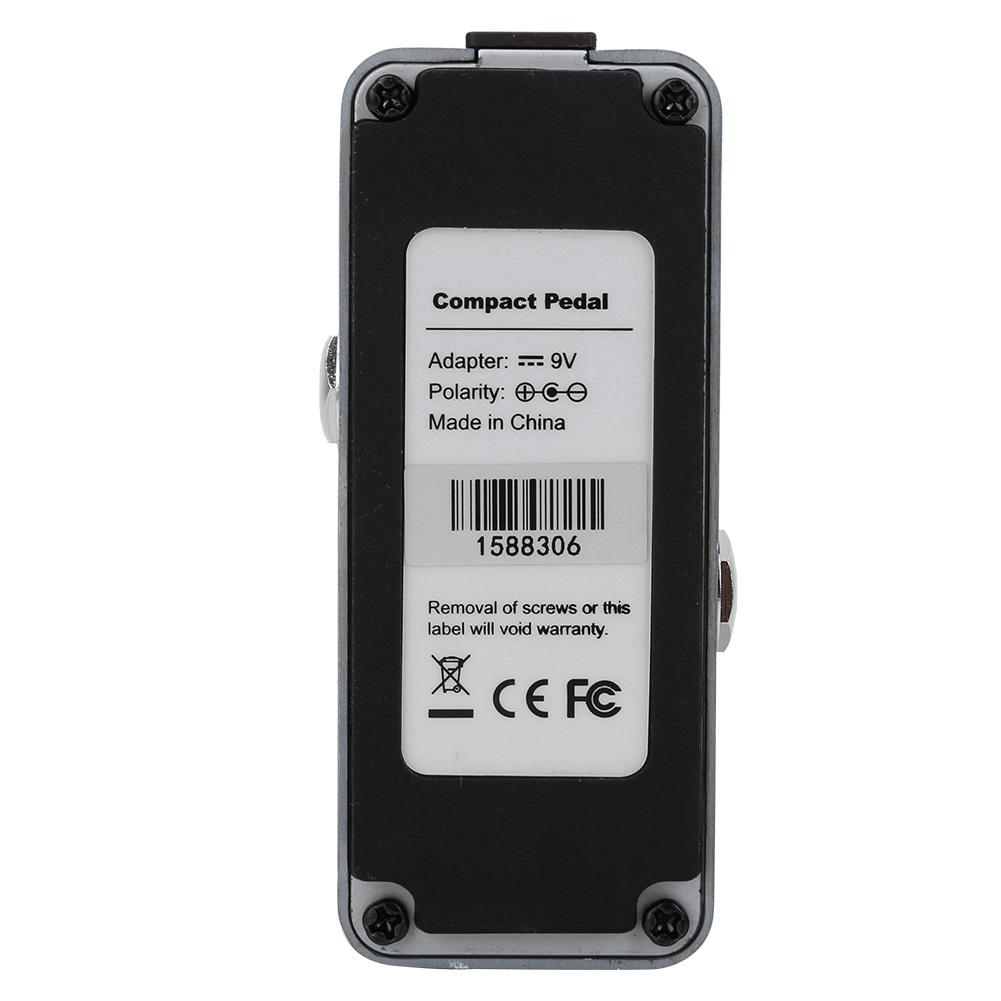 Педаль гитарного эффекта овердрайв в стиле блюз, 2 режима(Яркий Жир) Тру байпас Цельнометаллический корпус