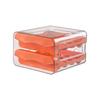 Double-Layer Pull-Out Egg Storage Drawer, 32-Grid Large Capacity for Freshness Preservation