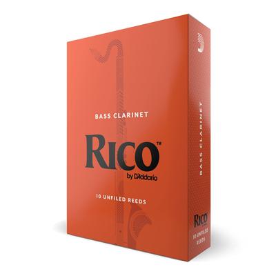 Трость для бас-кларнета RICO REA1020, 10 штук, D'Addario D'Addario [Твёрдость 2,0] []