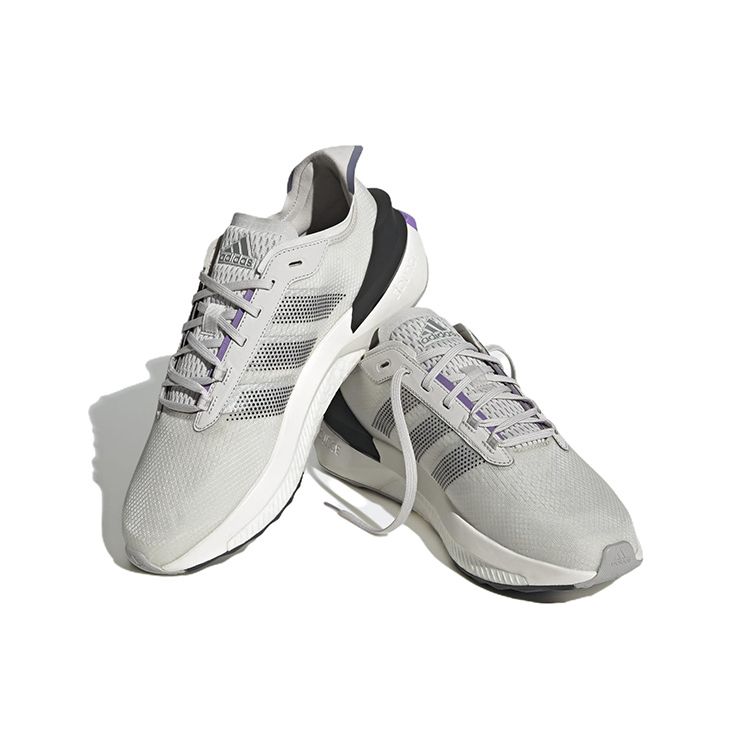 adidas Avryn Grey Silver Violet Мужские кроссовки Grey-One Silver-Metallic Core-White ID9422