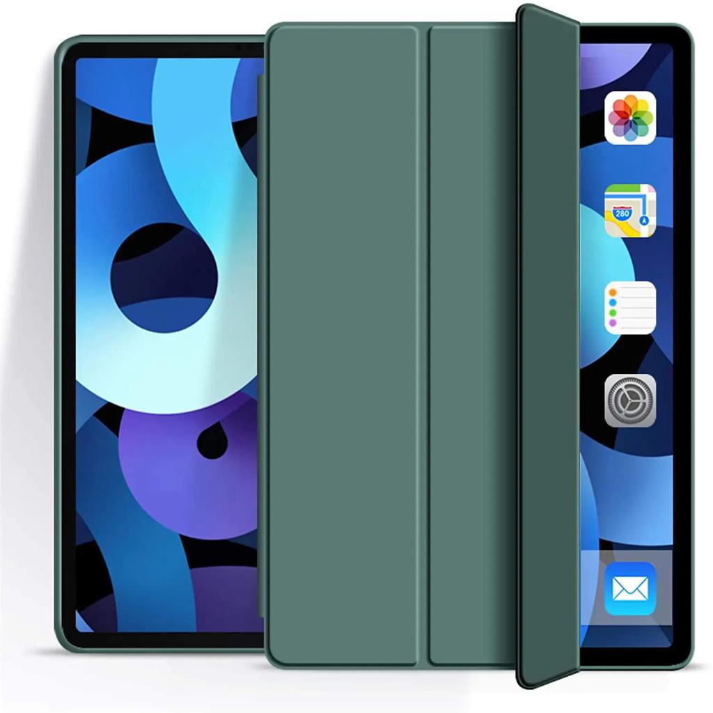 Силиконовый тонкий чехол для iPad Air 5, тройной смарт-чехол для Pro 11/10,5, чехол премиум-класса для iPad 10,2/9,7, мягкий чехол для Mini 6/5/4