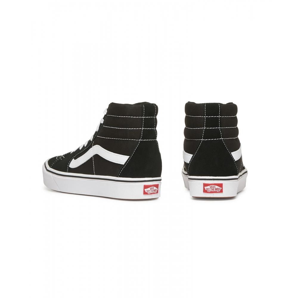 Vans Comfycush Sk8 Hi Classic Black True белый
