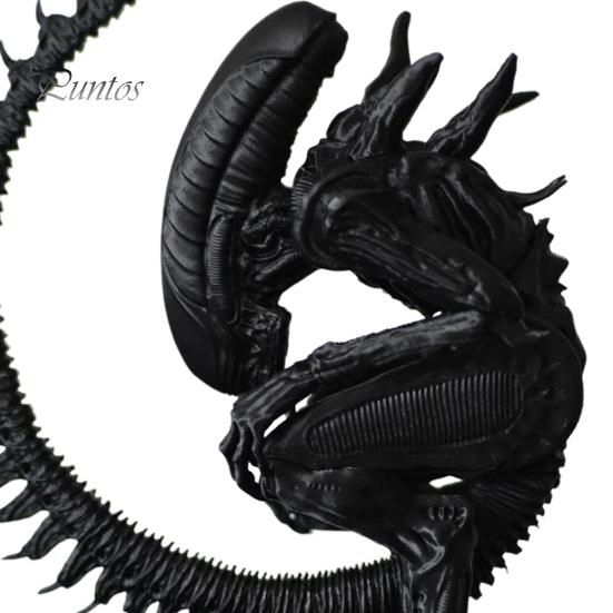 Статуя инопланетянина, 3D-печатная фигурка существа ужасов из смолы, украшение, 6 дюймов, коллекционная скульптура инопланетянина, настольный декор, подарок для фаната научной фантастики