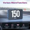 P16 Автомобильный HUD OBD2 ЖК-дисплей Head Up Display Спидометр км/ч, миль/ч Тахометр Температура ОЖ Расход топлива Давление Турбины