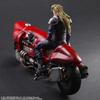 Final Fantasy VII Remake PLAY ARTS Kai Roche & Bike SET ПВХ окрашенная подвижная фигурка