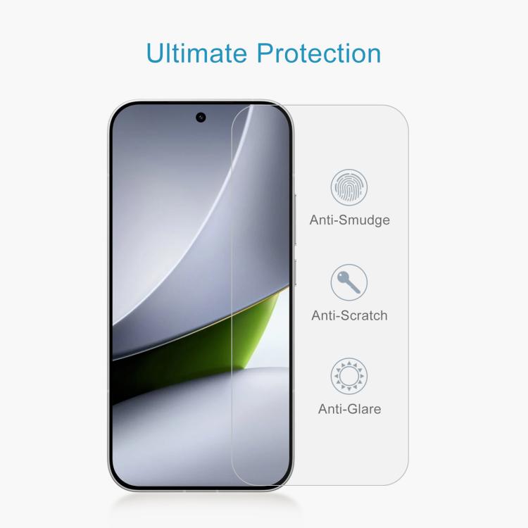 0.18mm High Aluminum Tempered Glass Screen Protector For Xiaomi Poco F9 Pro 5G, HD Clear Fingerprint Unlock Anti-Scratch Screen Film