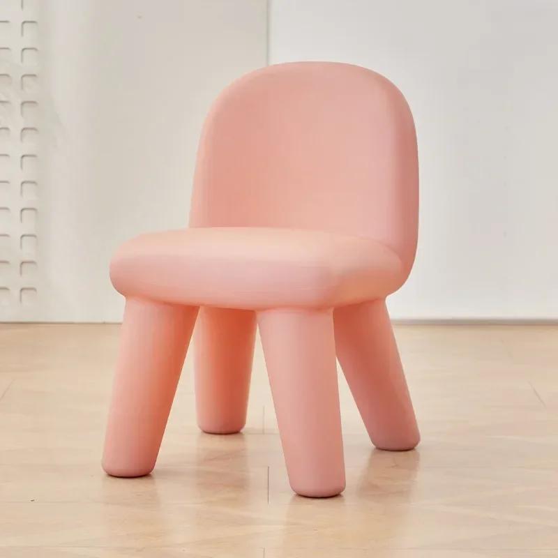 Креативный цветной стул для столовой в форме гриба, утолщенный дизайн, можно использовать как кресло для гостиной, кресло для отдыха, бытовой пластиковый табурет для спальни