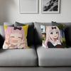Fujiwara Chika Pillowcase Toon Gift Cushion Cover Bedroom Home Sofa Chair Seat Decor Pillow Case