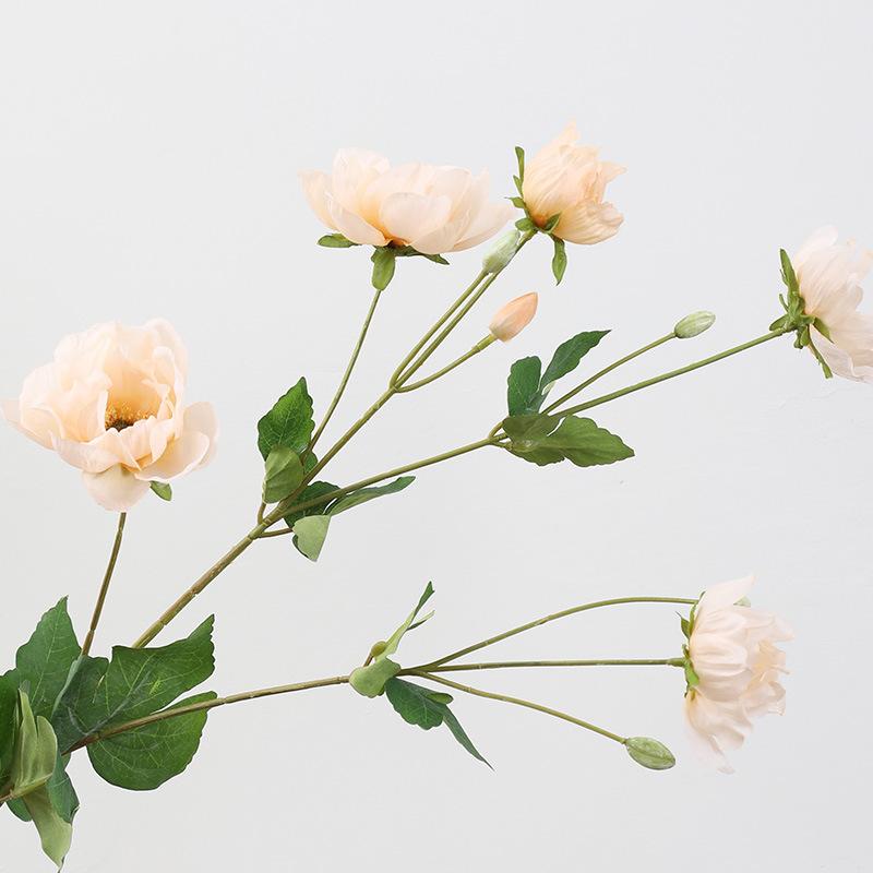 Simulation bouquet anemone, living room home decoration wedding layout simulation fake flower