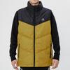 Adidas Casual Colorblock Windproof Warm Stand Collar Vest Men Outerwear Black H20778