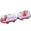 Electric Ride-On Train Set for Kids - Compatible with Thomas Brio Mi Rabbit Wooden Tracks