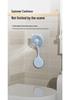 WangT6 Portable USB Mini Folding Fan with Suction Cup for Home and Outdoor Use