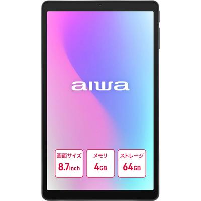 Планшет aiwa Dark Android 4000 мАч AS8L-2, 64 ГБ, Планшет, Серый, 8,7 дюйма, 800x1340 пикс., 15, 4 ГБ,