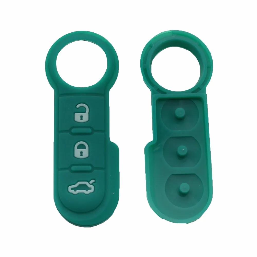 Cocolockey 3 Buttons Flip Remote Key Shell for FIAT 500 Bravo Croma Doblo Ducato Fiorino Linea Panda Grande Punto Scudo