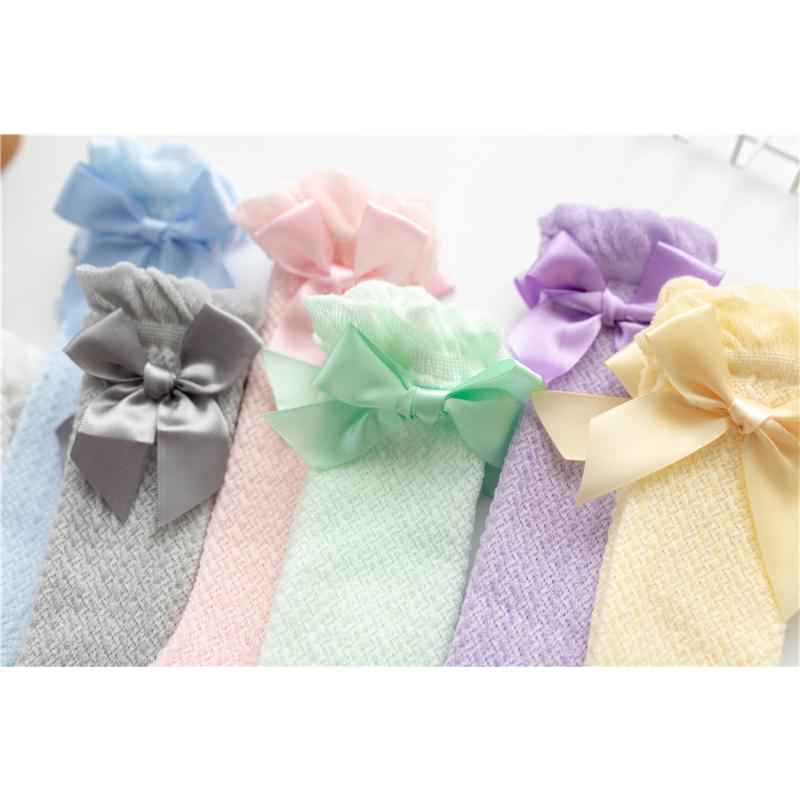 Kids Socks New Baby Girls Knee High Socking Cotton Soft Lace Children Socks Toddler Girl Socks