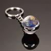 Брелок для ключей Солнечная система, яркий цвет, не выцветает, легкий, подвесной брелок для ключей с изображением планеты в открытом космосе