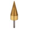 Сверло конусное дровокол с шестигранным хвостовиком аксессуары для ручного дровокола 42 мм