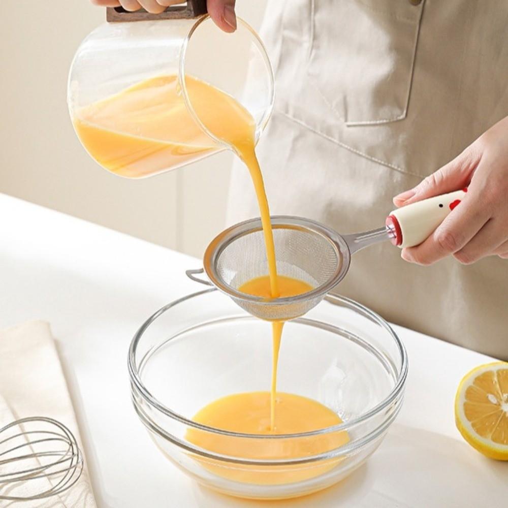 Stainless Steel Egg Yolk Separator Portable Baby Food Preparation Tools Kitchen Gadget  Baking