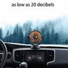Универсальный автомобильный вентилятор постоянного тока 24 В с вращением на 360 градусов, большой вентилятор постоянного тока с независимым переключателем для автомобиля, офиса