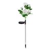 HeadeSolar Rose Light LED Garden Decoration Simulation Outdoor Waterproof Courtyard ParkGround Insertion Lawn Light