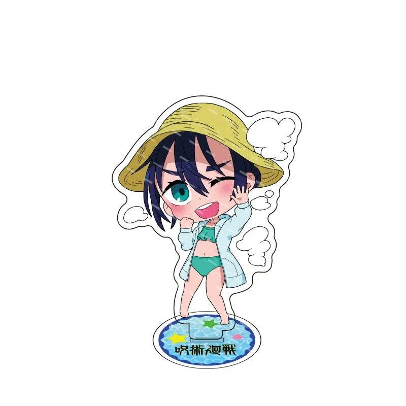 Аниме дзюдзюцу кайсен мини-фигурка на акриловой подставке Itadori Yuji Fushiguro Megumi Gojo Satoru Ryomen Sukuna модель настольный декор стоя