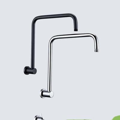 Удлинительная труба для душа из нержавеющей стали, 14,8-дюймовая, поворотная на 360 градусов, удлинительная труба для душа с поворотным фланцем