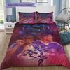 FC Schalke 04 Football Team 3Pcs Bedding Set, Duvet Cover & 2 Pillowcases, Soccer Fan Bed Linens, No Comforter No Pillow Core