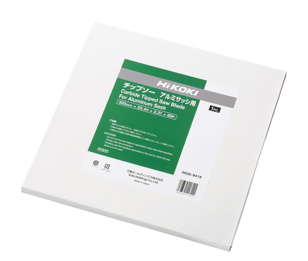 HiKOKI Пильный диск по алюминию 305 мм x 80 (для створок), 25.4мм, Лезвия, 0030-9418