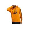 Adidas Нео мультфильм с буквенным принтом и полосатым узором, мужская толстовка с капюшоном, желтая HA2250
