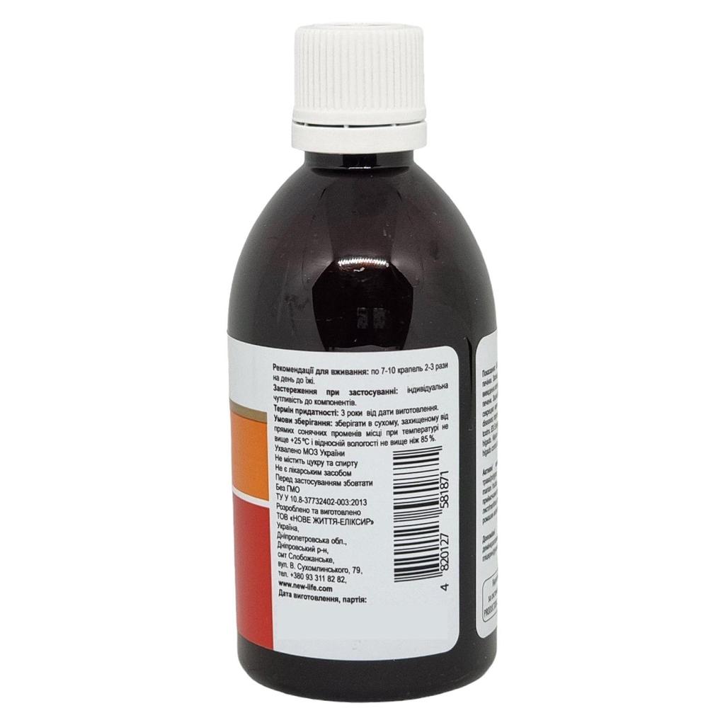 Эликсир для Печени на Травах Диетическая Добавка New Life