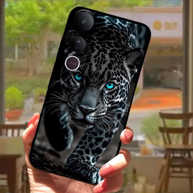 Чехол для Vivo V50 Lite 4G V2441 Чехол Модный Рисованный Лев Мягкий ТПУ Силиконовый Чехол для Телефона Для Vivo V 50 V50Lite 5G V2440 Fundas