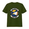 USAF Licensed 555th Fighter Squadron T Shirt D3 Triple Nickel Design with Eagle Logo vintage Washed Stretched Casual Slightly