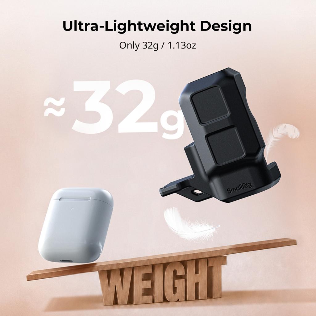 SmallRig Gimbal Positioning Clamp for DJI Osmo Pocket 4P with Gimbal Positioning Clamp Screen Protector -6583