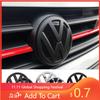For VW 1/2Pcs Car Front Bonnet Grill Rear Trunk Emblem Logo Cover Replacement Badge For Volkswagen VW Golf 7 MK 7 2014 2015 20