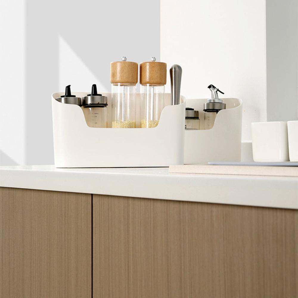 Adhesive Storage Rack Plastic Kitchen Organizer Organizer Wall Mounted Storage Box Cling Film