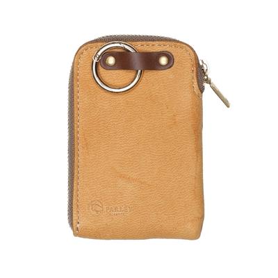 СДЕЛАНО В ЯПОНИИ Лось ЛОСЬ Сделано в Японии Компактная молния Smart Soft Aging Finland Scratch Deer Leather Cowhide Tochigi Leather Key Key Case ЧЕХОЛ ДЛЯ КЛЮЧЕЙ Camel