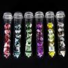 DND Game Dice 7pcs Polyhedral Double Colors Dice with Tube for D&D RPG Party Entertainment Game Supplies