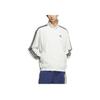 adidas Оригинальная спортивная удобная куртка Firebird Track Top с логотипом и полосками, воротником-стойкой, длинным рукавом, мужская куртка Han-Jade-White KC1455