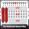 Compatible for Roborock Qrevo Plus Replacement Main Side Brush HEPA Filter Mop Pad Dust Bag Spare Parts Accessories
