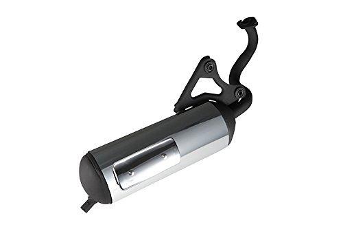 NBS Bike Parts Center Stainless Steel Wrap Muffler for Honda Live Dio ZX/SR AF34/AF35 (2003)