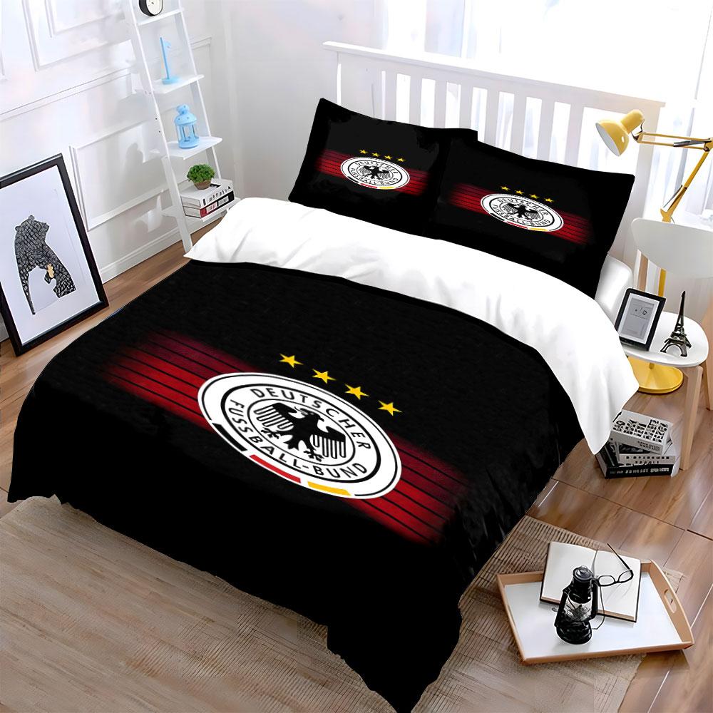 German Football Association emblem. Bedding sets Duvet cover sets Duvet covers Pillowcases(1 * Duvet Cover 2 * Pillowcases, without duvet insert)