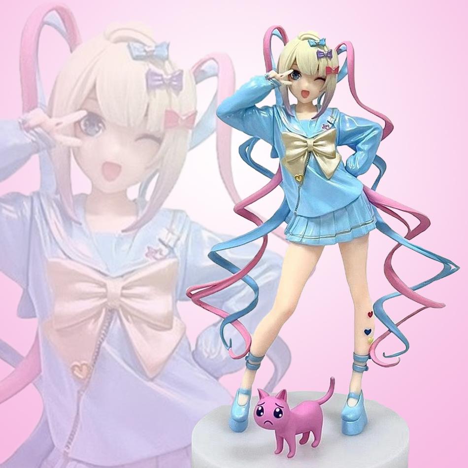 Аниме фигурка Needy Girl Overdose Pop Up Parade KAngel ПВХ Коллекционная модель кавайная фигурка Игрушки на день рождения