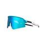 Cycling glasses, windproof polarized sports glasses, unisex outdoor dust-proof half-frame sunglasses 9465A
