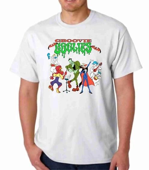 Футболка GROOVIE GOOLIES T-T-shirt HANNA BARBERA TEE МУЛЬТФИЛЬМ ГРУВИ! ФРАНКЕНШТЕЙН ДРАК