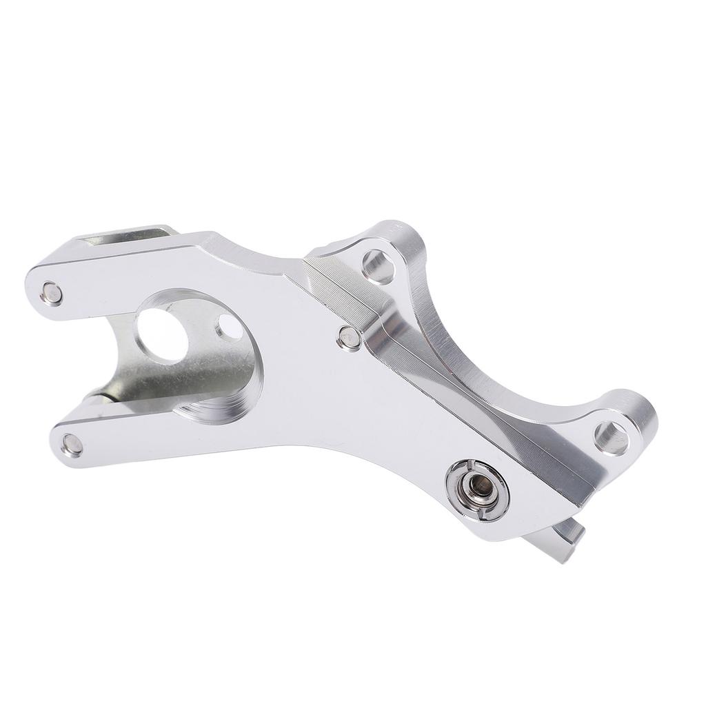 Переходник для дискового тормоза шоссейного велосипеда Прочный адаптер для фиксированного сиденья тормоза велосипеда для велоспортаСеребристый