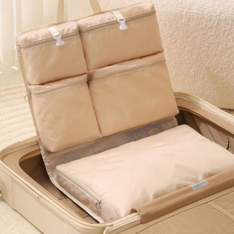 Сумка для хранения в путешествиях «Семь в одном»: Органайзер для пуховика и нижнего белья - Незаменим для деловых поездок